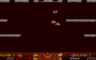 Winglord atari screenshot